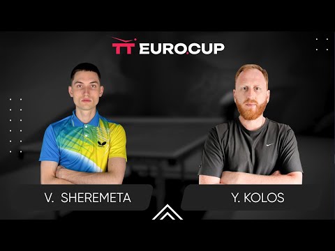 12:00 Vladyslav-Ivan Sheremeta - Yurii Kolos 28.07.2024 TT Euro.Cup Ukraine Professional. TABLE 3