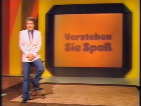 Verstehen Sie Spaß? - Folge 17 (Fragment) 1981