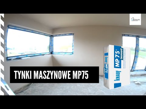 031 What does a house in a health resort look like after plastering it with MP75 Knauf Projekt Ar...