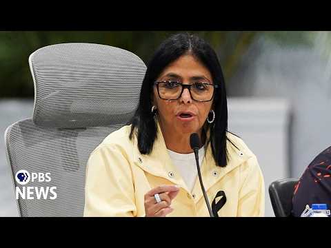 WATCH LIVE: Energy Secretary Wright, Venezuela's Rodriguez sign unprecedented oil deal