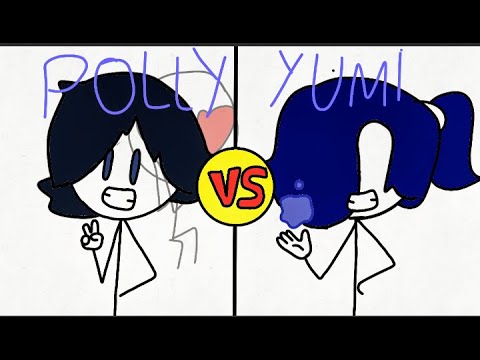 COPA DAS BATALHAS 02: OITAVAS DE FINAL: POLLY VS YUMI ( ANIMAÇÃO)