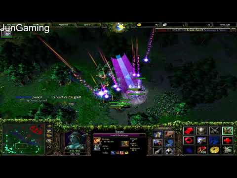 Warcraft III : Dota imba legend 2018 Traxex tiền Giáp Tide Spec