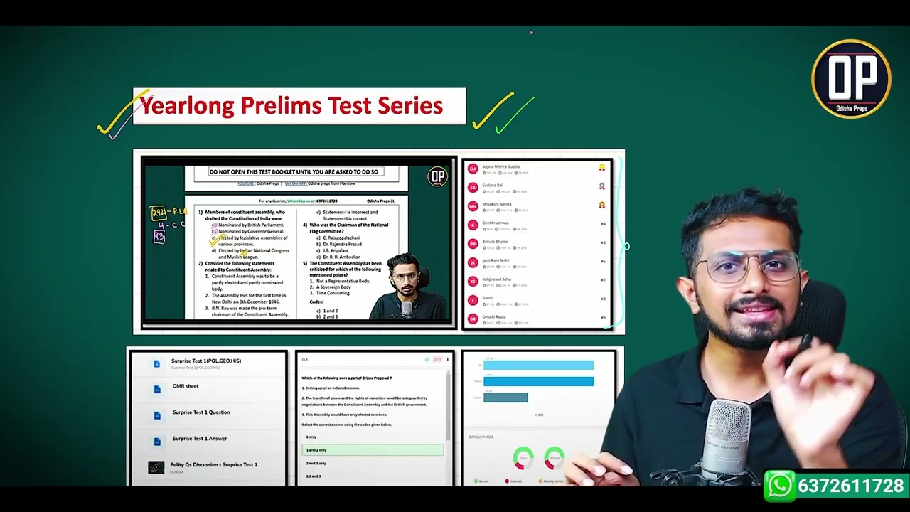 Yearlong Prelims Test Series Preview