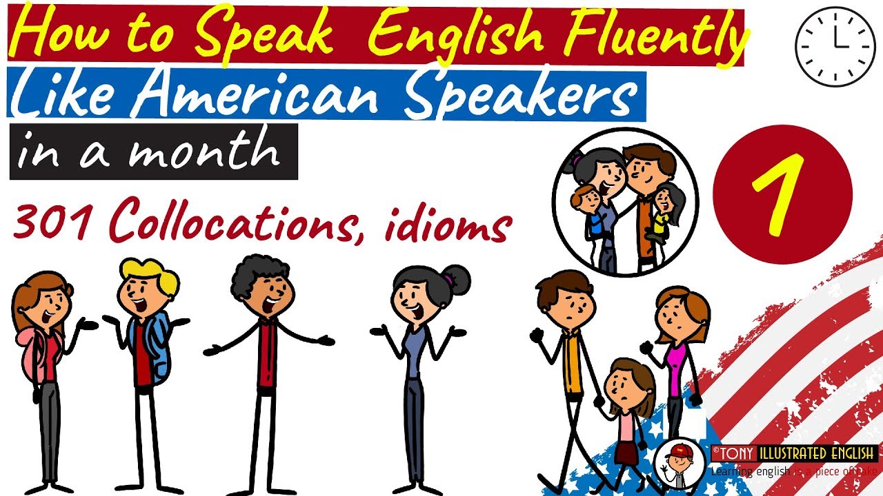 How to Speak English Fluently like an American in just 1 Month (Step by step) - Part 1