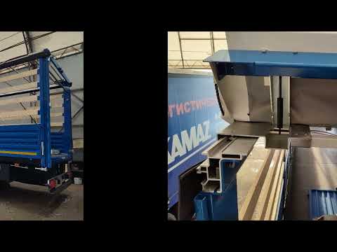 сдвижная крыша на фуру