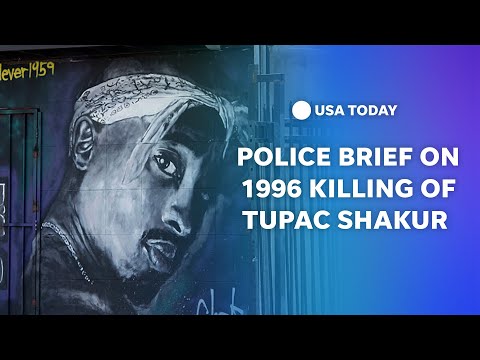 Watch live Police update on arrest made in 1996 killing of rapper Tupac Shakur