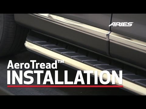 ARIES AeroTread™ Install: 70" Running Boards on Toyota Highlander Bracket 2051153