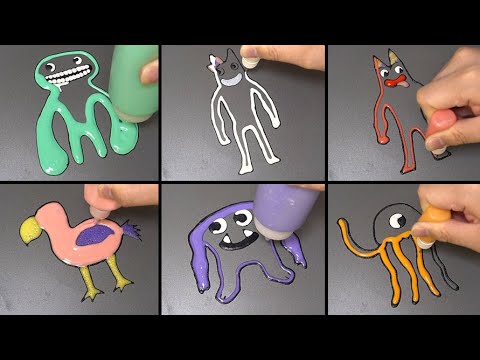 GARTEN OF BANBAN PANCAKE ART - ALL CHARACTERS