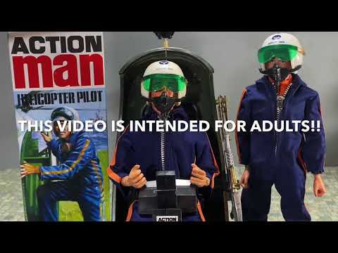 Vintage Action Man Assault Copter.. Palitoy 1981.. 👍😎👍