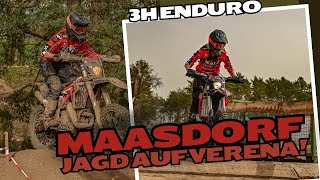 3h Enduro Maasdorf - Jagd auf Verena! Fails und Podium
