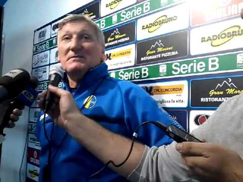 CONFERENZA STAMPA DI MISTER MELOTTI ALLA VIGLIA DI MODENA - CROTONE