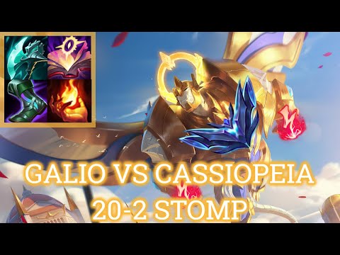 Galio vs Cassiopeia: Mid-Lane Duel & New Snake Boots