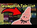SpongeBob Season 2 Tier List