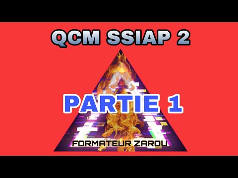 QCM SSIAP2 entraînement partie 1 sur 4