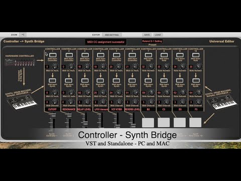 Free Download Universal Synth Editor And Controller WiN MAC-ARCADiA