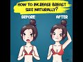 How To Increase Breast Size Naturally?