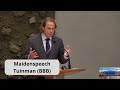 Tuinman (BBB): "Nederland moet weer VRIJ en VEILIG worden, we zijn te afhankelijk van EU geworden!"