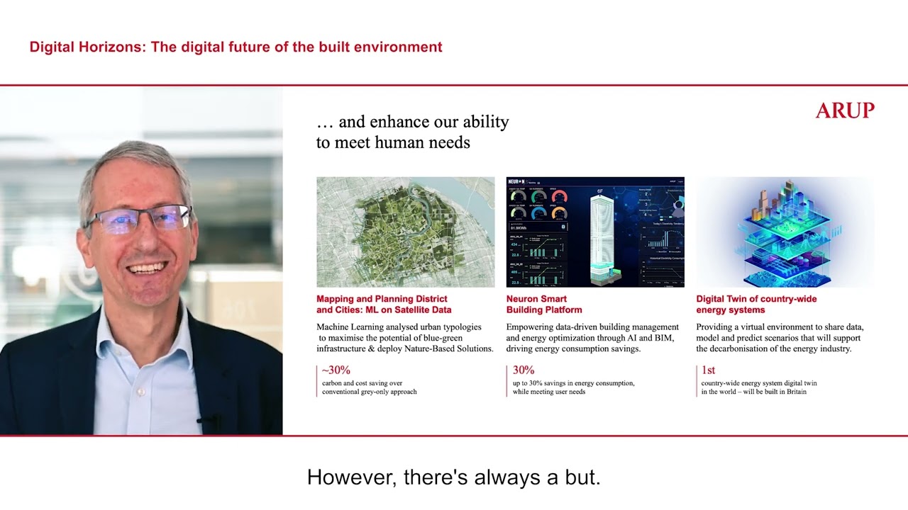 The digital future of the built environment, Will Cavendish, Global Digital Services Lead