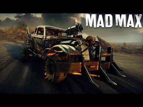 Vehicle Stunts & Car Explosions & Combat Gameplay in MAD MAX