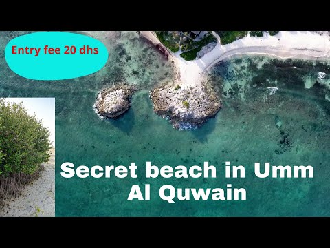 Secret beach in Umm Al Quwain/Mangroves beach in Umm Al Quwain @deva&rudravlogs