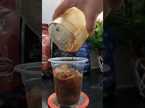 Hướng dẫn pha cà phê nâu lắc ( cà phê sữa đá mang đi)_ CÀ PHÊ TRÂM NGUYÊN TRÍ. 034 994 7170