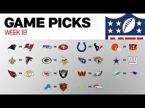 NFL Game Picks Week 18