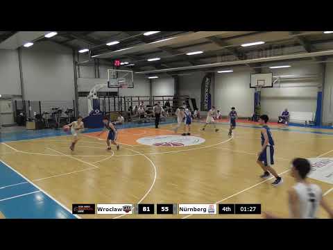 CEYBL U17, 24.2.2023, WKK Wroclaw - Frankonia Nürnberg
