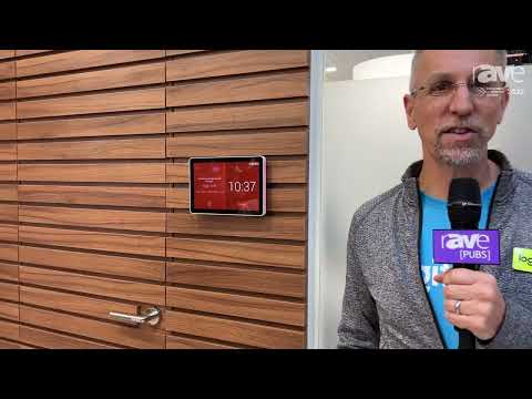 ISE 2022: Logitech Features the Tap Scheduler Room Booking Display