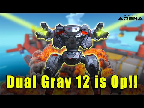 This Combo Melts Through Bots - Mech Arena - Dual Graviton Beam 12
