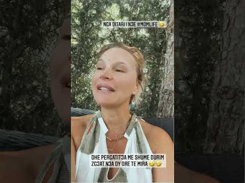 Rudina Magjistari shfaqet pa ‘make-up’, por vëmendje merr vajza e saj Mia - 2021