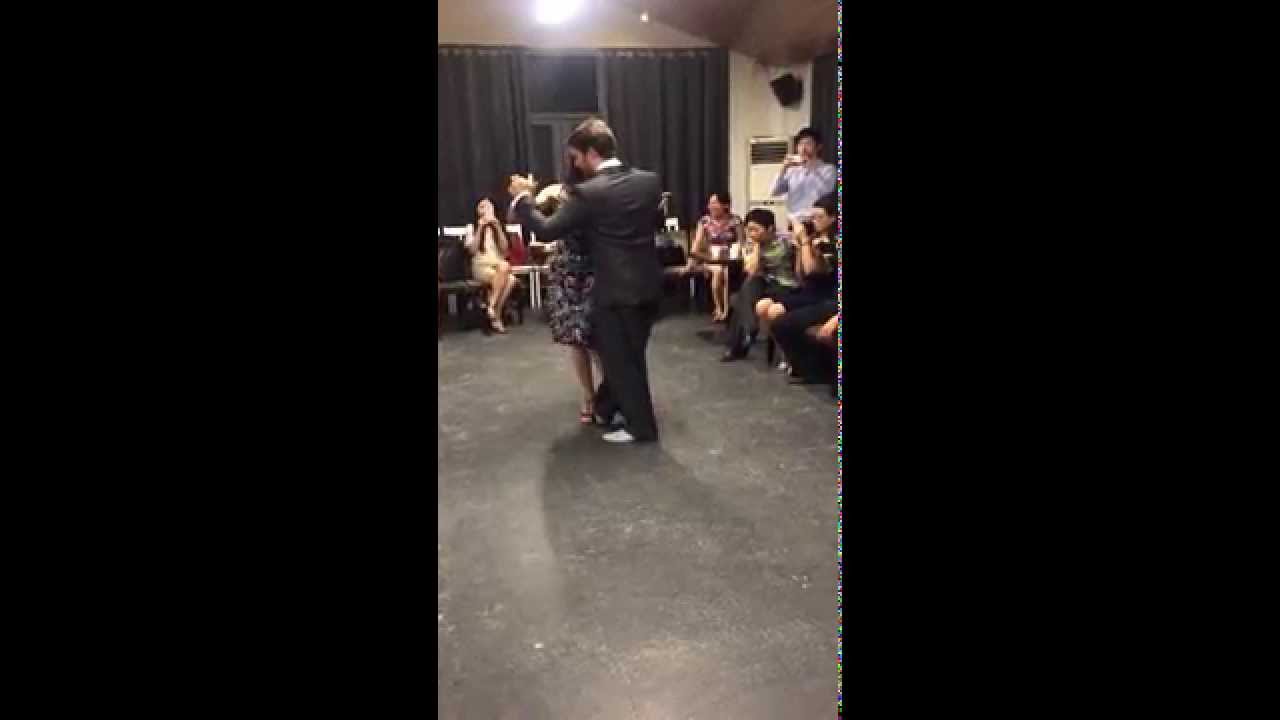 Adam Cornett and Tilly Kimm perform in Guangzhou, China 1/3