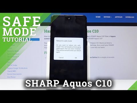 How to Enable Safe Mode in Sharp C10 - Safe Mode Access
