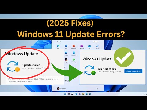 2024 FIX Fix All Windows Update Problems On Windows 11 and 10 Windows Update Not Working