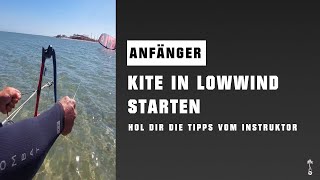Low-Wind Wasserstart: So rettest du deine Session