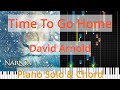 🎹Time To Go Home, Solo & Chord, David Arnold, Synthesia Piano