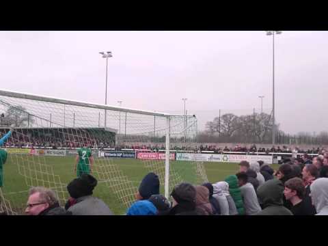 Waide Fairhurst goal FC Halifax Town v Nantwich 120316