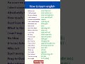 How To Translate Odia To English Daily Use English Sentences Spoken English Practice Shorts