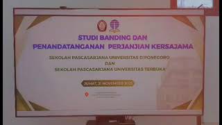 SPs Undip x SPs UT Studi Banding dan Kerjasama