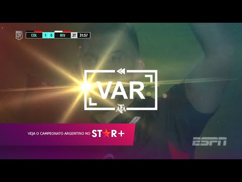 COLÓN X RIVER PLATE TEM VAR MAIS LENTO DOS ÚLTMOS TEMPOS