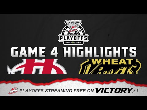 Lethbridge Hurricanes at Brandon Wheat Kings – Game 4 | 2025 WHL Playoffs Highlights