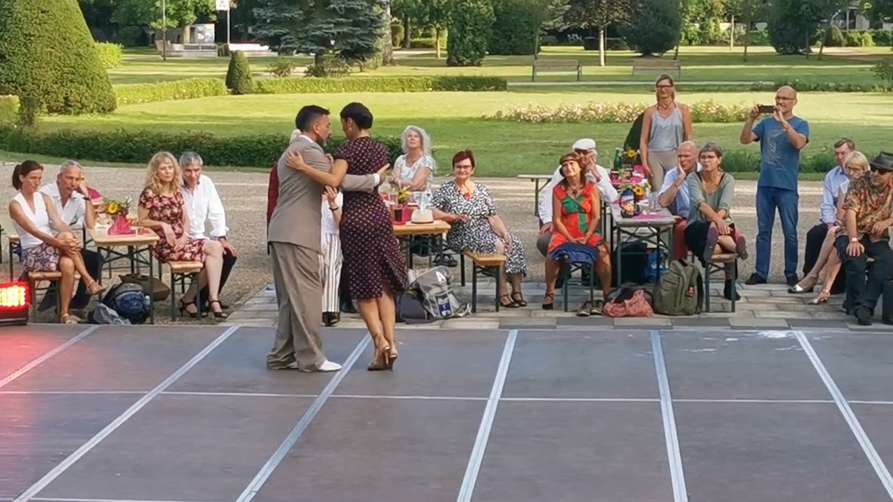 Celeste Rodríguez y Alejandro Hermida