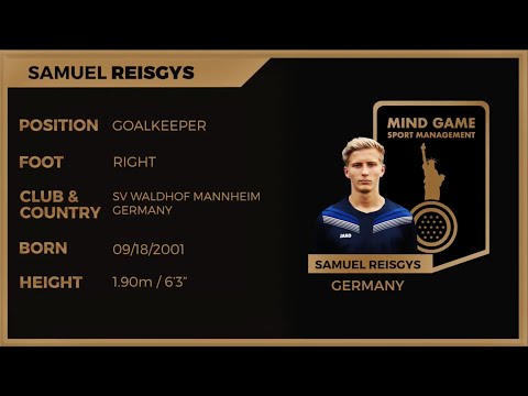 Samuel Reisgys - SV Waldhof Mannheim U19 - GK - Highlights 2017/2018