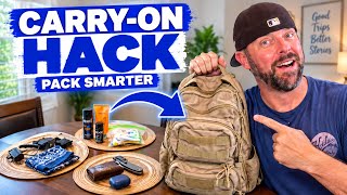 ✈️ Stop Packing Your Carry-On the Hard Way — Do This Instead