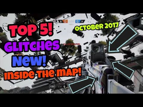 Rainbow six siege top 5 Glitches (After patch) operation blood orchid PS4/XBOX ONE October 2017 Video