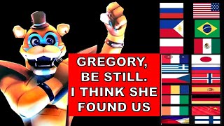 Glamrock Freddy voice in 20 LANGUAGES  Gregory be 