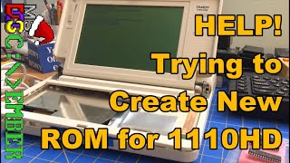 Can I Put DOS on a ROM for Tandy 1110HD? - #DOScember