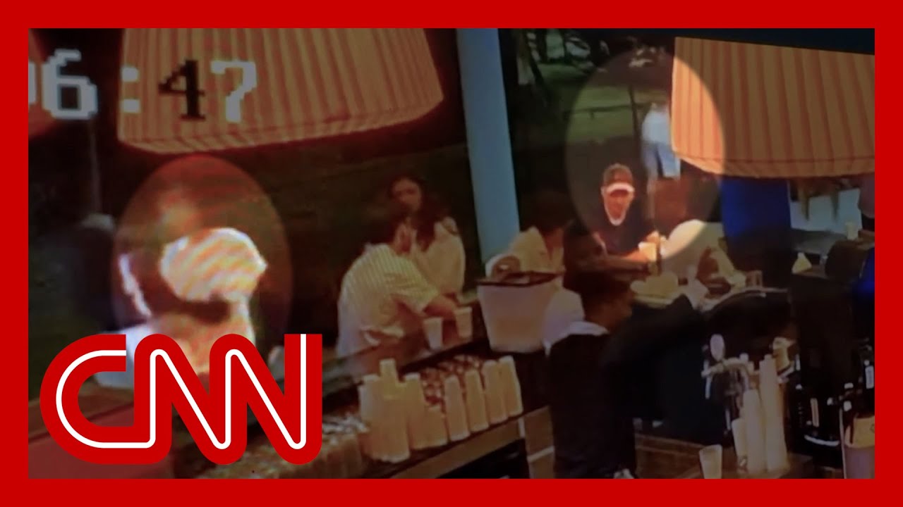 Missing college student on newly released surveillance video from hotel bar