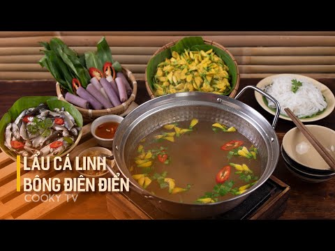 Lẩu Cá Linh Bông Điên Điển - Cách Làm Ngon Chuẩn Vị Miền Tây | Cooky TV