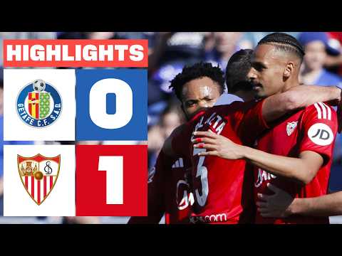 GETAFE CF 0 - 1 SEVILLA FC | HIGHLIGHTS LALIGA EA SPORTS