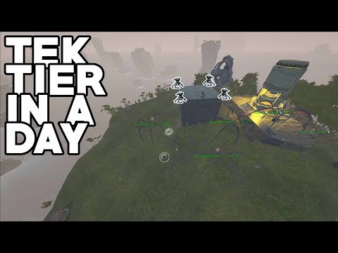 WE GOT TEK IN 1 DAY - ARK Small Tribes Genesis